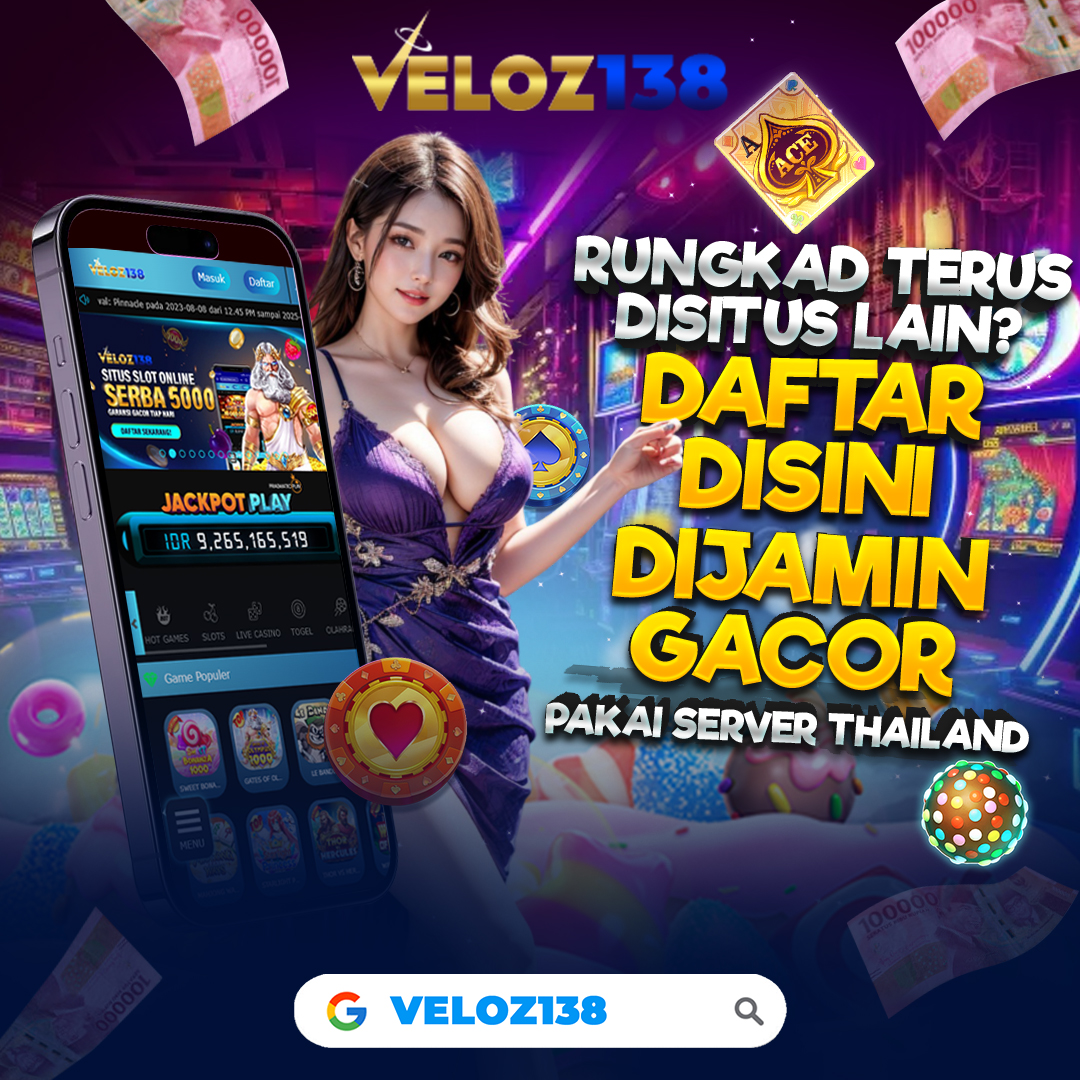 Veloz138: Slot Online Terpercaya dengan Jackpot Menggiurkan